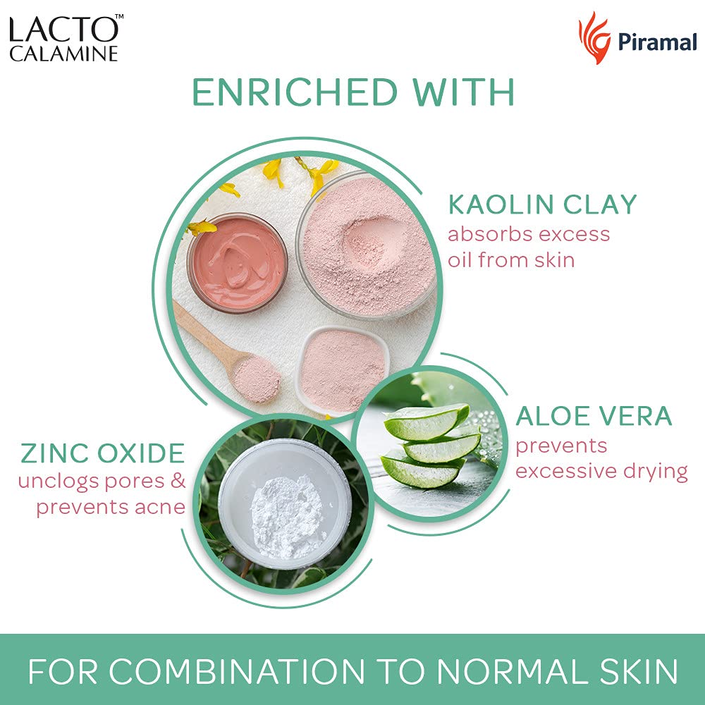 Lacto Calamine Daily Face Care Lotion for Oil Balance | Grocsy