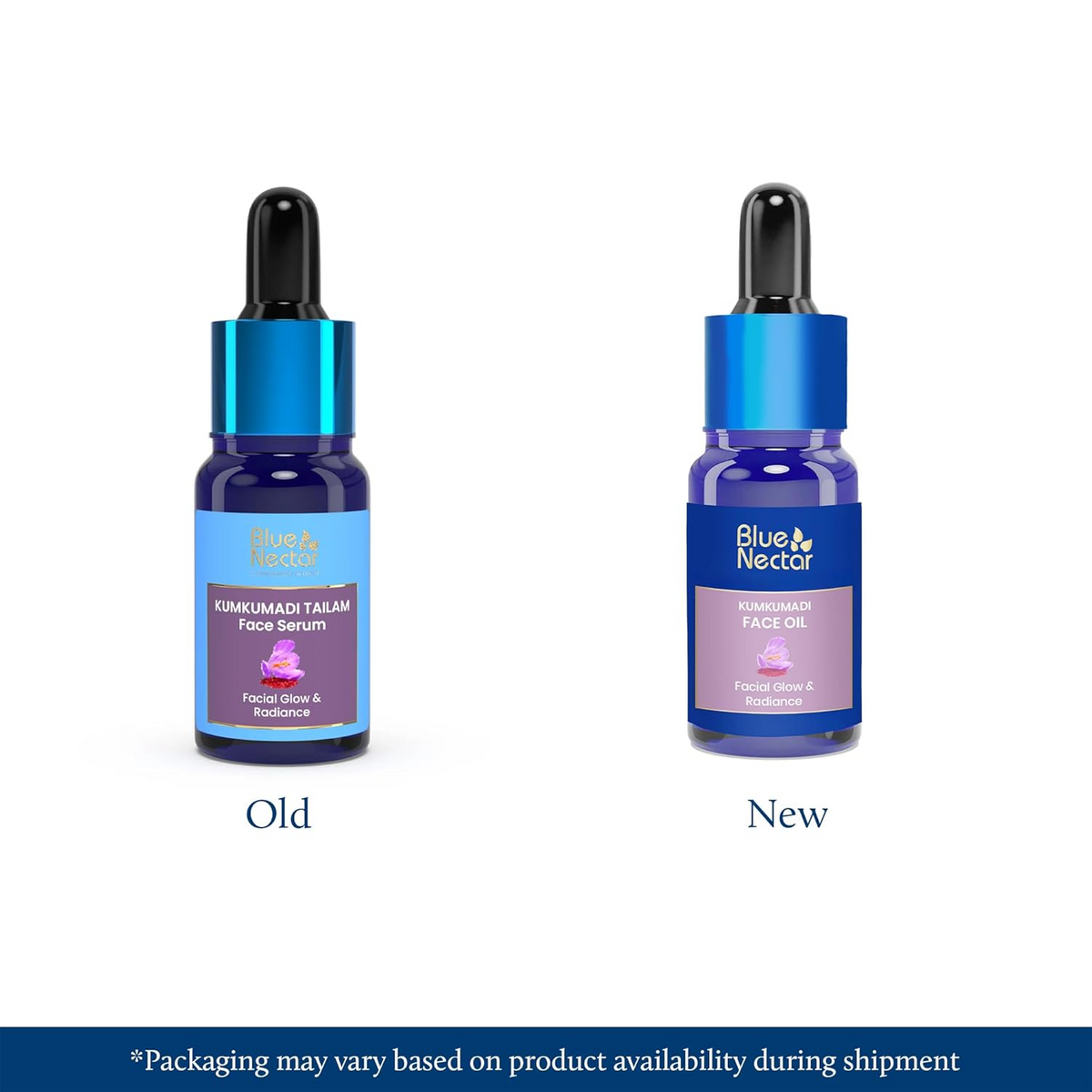 Blue Nectar Baby Oil + Kumkumadi Serum Combo | Grocsy