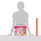 Imagimake Princess Craft Kit | 10 Mess-Free DIY Activities | Bracelet Making Kit, Unicorn Pouch, Butterfly Wands & Photo Frame | Girls Toys Age 6-8 | 5,6,7,8,9,10,11,12 Year Old Girl Birthday Gifts | Grocsy