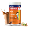 Gritzo SuperMilk Genius+ Health Drink for 7-12 Yr Boys - Double Chocolate | Grocsy