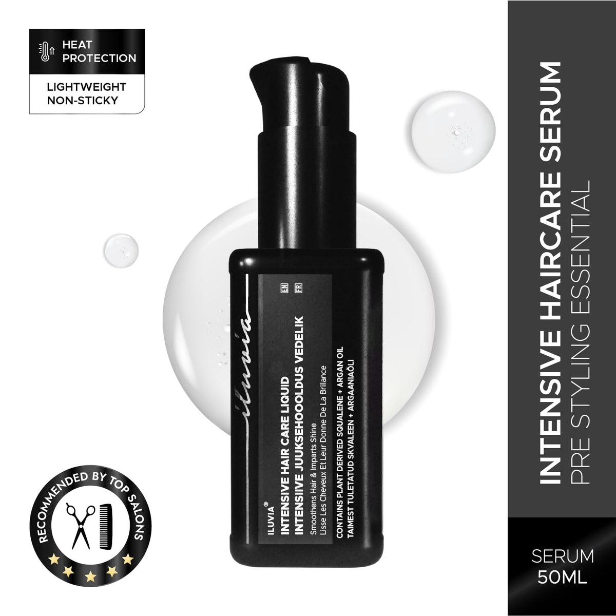 iluvia Professional Intensive Haircare Liquid Hair Serum | Grocsy