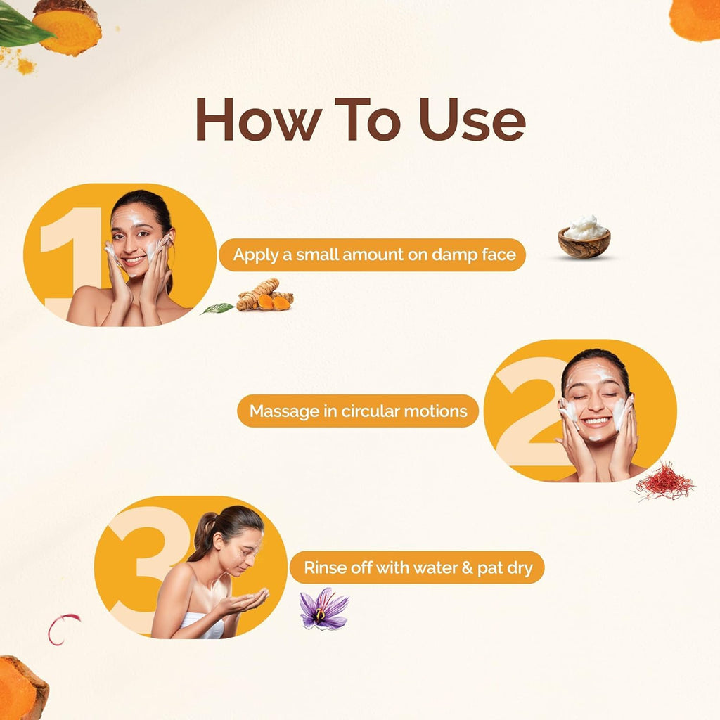 Mamaearth Ubtan Face Wash For Tan Removal | Grocsy