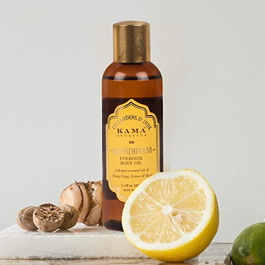 Kama Ayurveda Hansdhvani Energize Body Oil 100ml | Grocsy