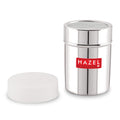 HAZEL Stainless Steel Powder Shaker with ABS Lid | 310 ML | Grocsy