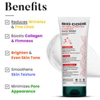 Bio Code Encapsulated Retinol & Peptide Complex Face Wash | Grocsy