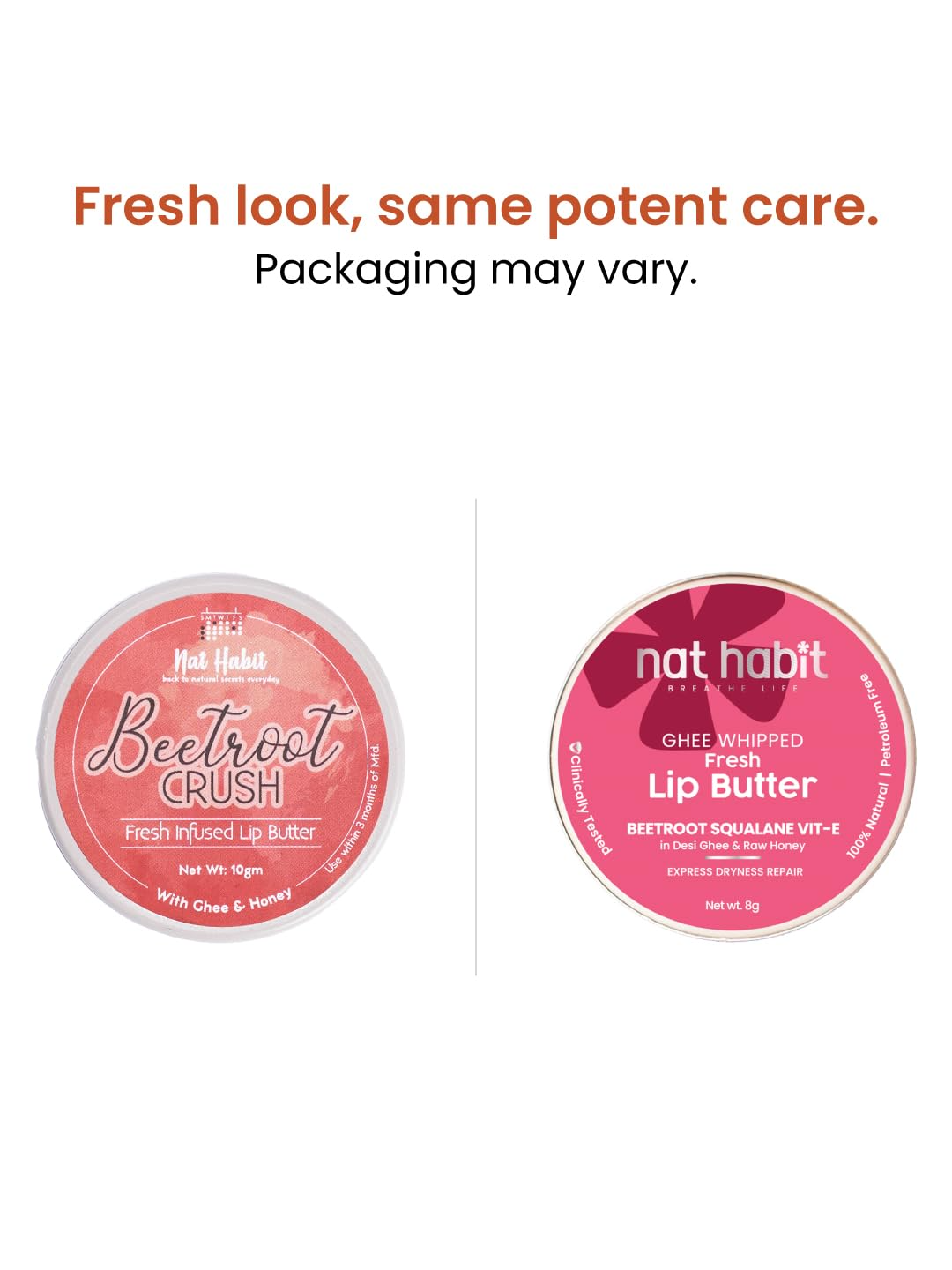 Nat Habit Beetroot Crush Lip Balm | Grocsy