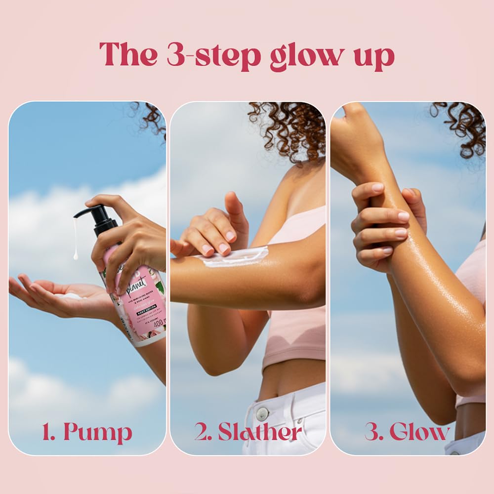Love Beauty And Planet Murumuru Butter & Rose Body Lotion | Grocsy