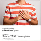 Vokin Biotech Betaine Trimethylglycine (TMG) for Support Healthy Homocysteine Levels | Grocsy