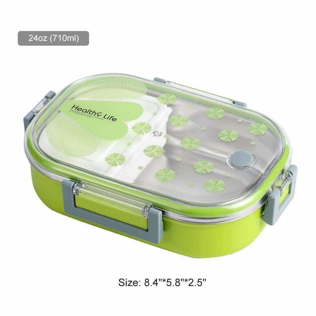 Stainless Steel Lunch Box 710 ml for Kids | Grocsy