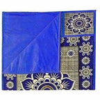 Cotton Refrigerator Cover Set - Blue | Grocsy