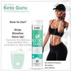 Vokin Biotech Keto Guru For weight Loss With Effervescent Water Soluble Tablets | Grocsy