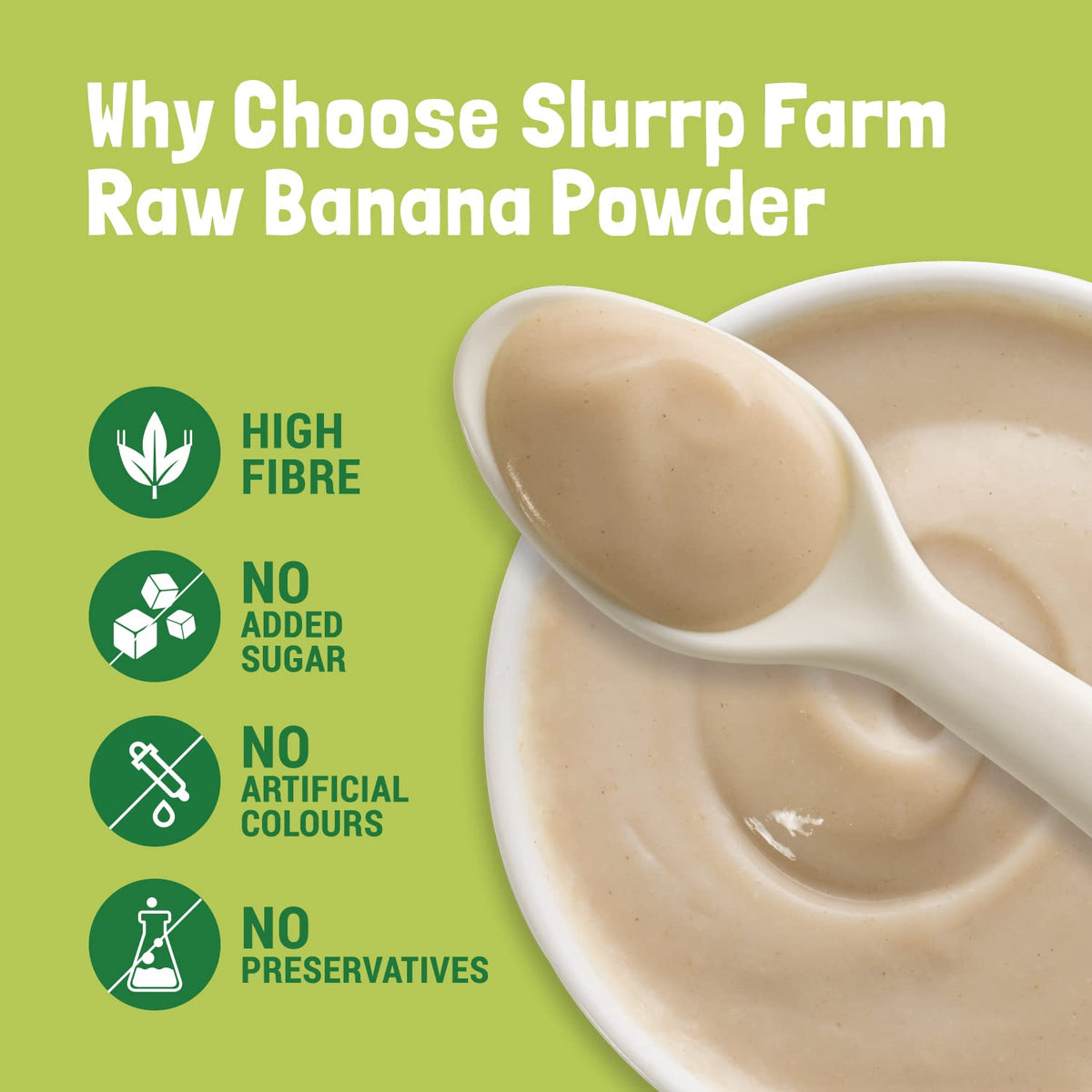 Slurrp Farm Raw Banana Powder Cereal from Kerala For Little Ones | Grocsy