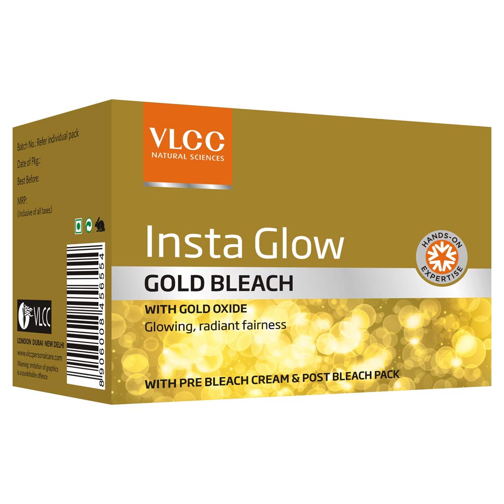 VLCC Insta Glow Gold Bleach | Grocsy