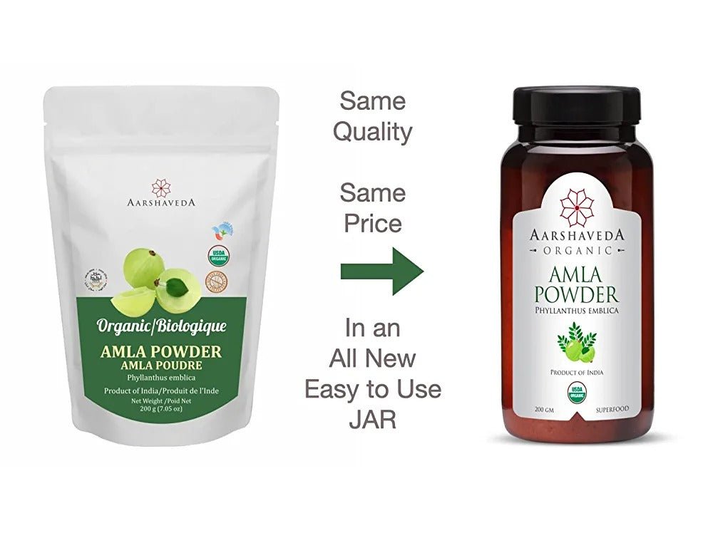 Aarshaveda Organic Amla Powder | Grocsy