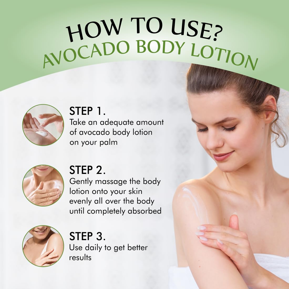 Nuerma Science Avocado Moisturizing Body Lotion for Dry & Sensitive Skin with 24 hr Nourishment | Grocsy