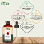 Organic Zing Carnation (Dianthus Caryophyllus) Oil | Pure & Natural Essential Oil for Skincare, Aroma & Diffuser | Grocsy