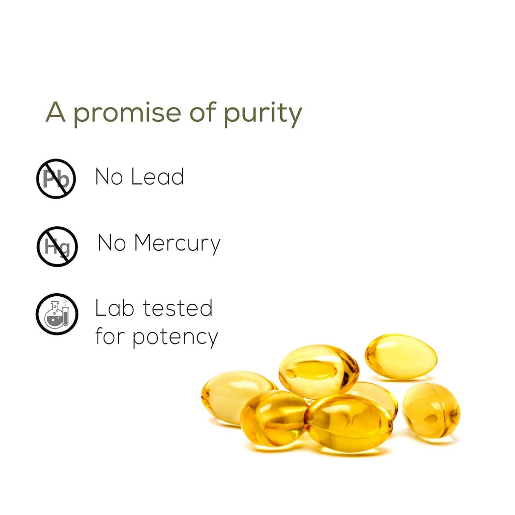 TrueBasics Ultra Omega 3 Fish Oil Capsules for Women & Men | Grocsy