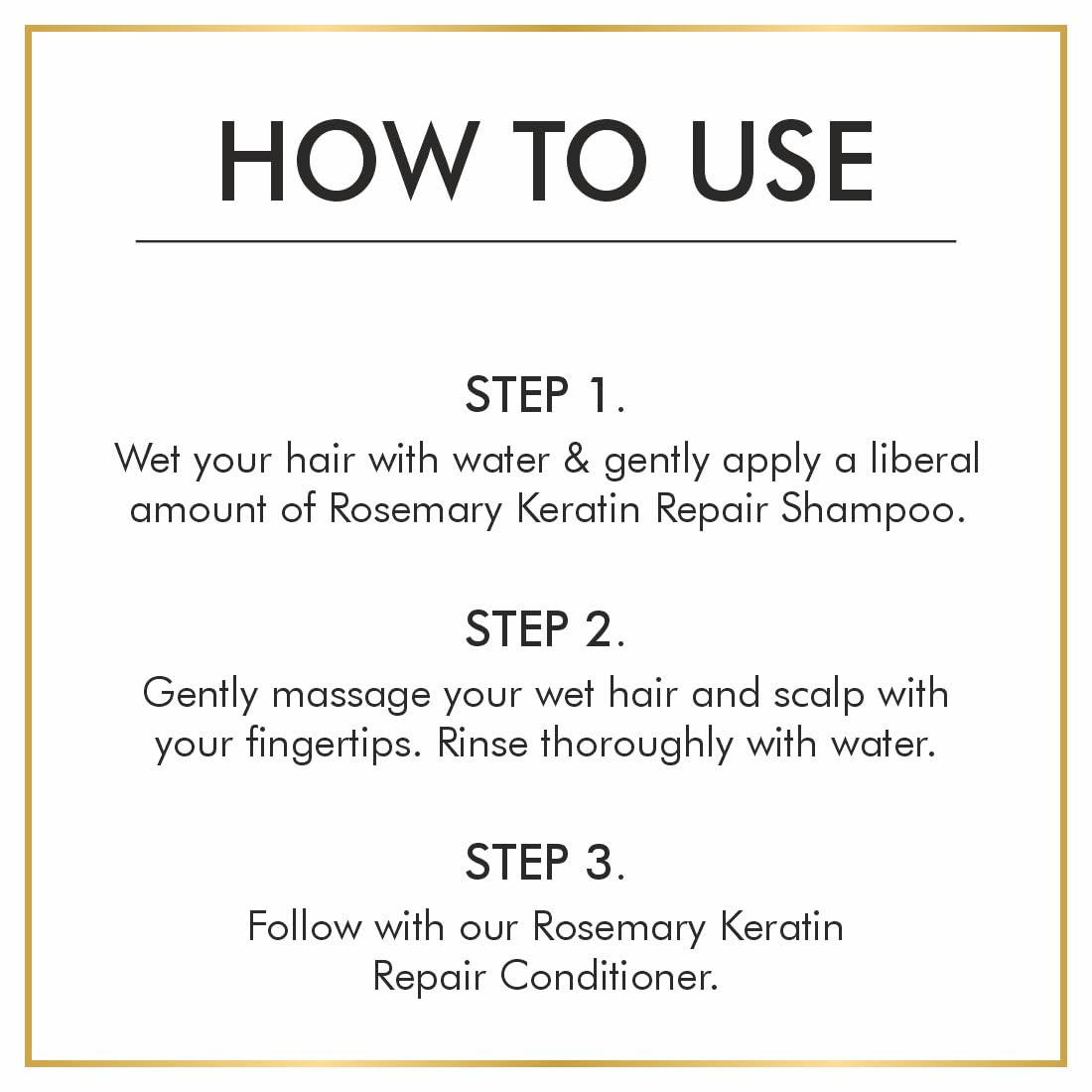 Nuerma Science Keratin Repair Rosemary Shampoo for Damaged, Dry & Frizzy Hair | Grocsy