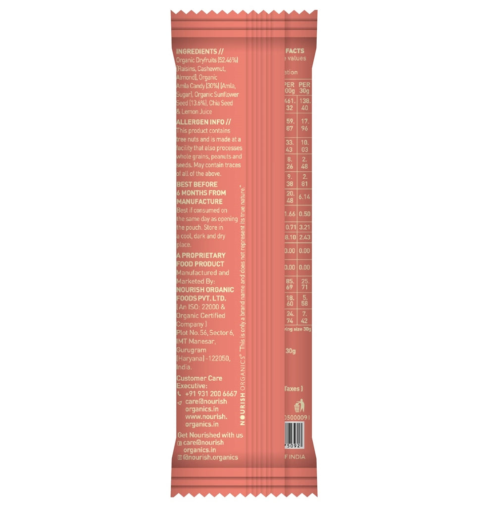 Nourish Organics Amla Bar | Grocsy