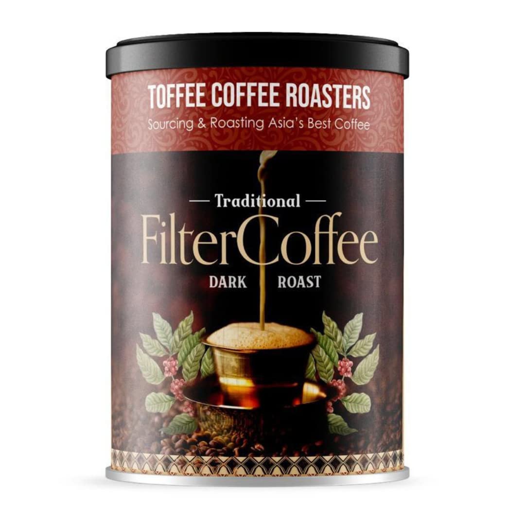 Toffee Coffee Roasters South Indian Traditional Filter Coffee - Dark Roast | Grocsy