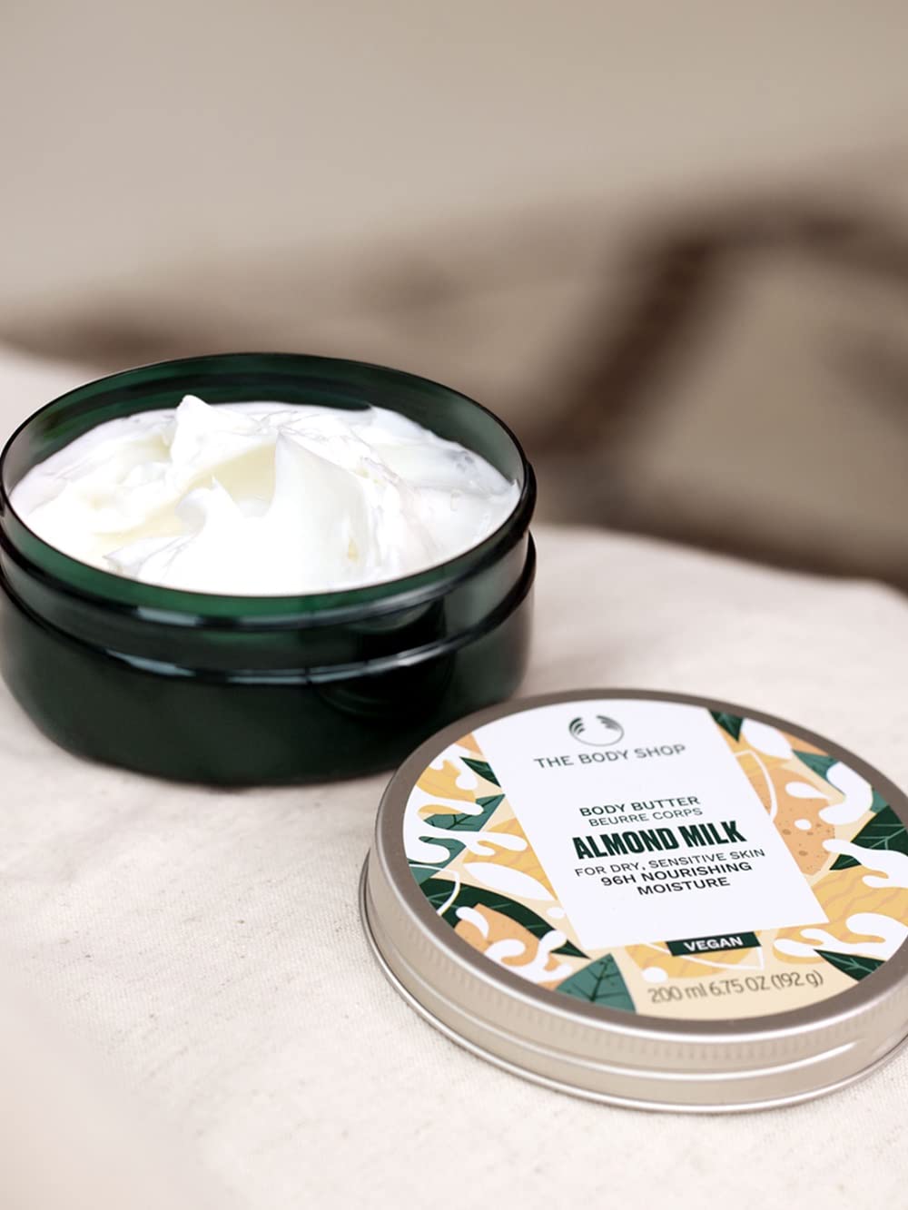 The Body Shop Almond Milk & Honey Soothing & Restoring Body Butter | Grocsy