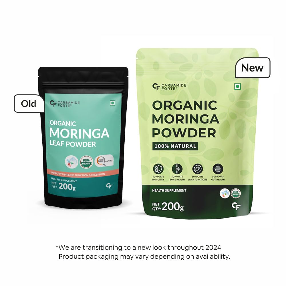 Carbamide Forte Organic Moringa Leaf Powder | Grocsy