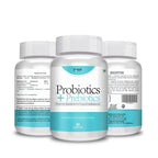 Vokin Biotech Probiotics+ Prebiotics Supplement 50 Billion Cfu For Women & Men With Prebiotics 150 mg | Probiotic Capsules For Digestion Support, Gut Health And Immunity | Grocsy