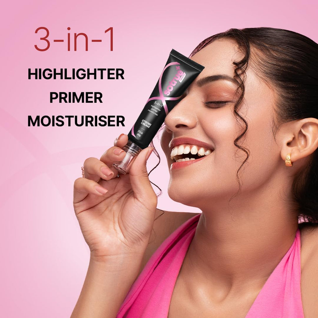 Sotrue Strobe Illuminating Cream + Moisturizer With Hyaluronic Acid - Pink | Grocsy