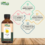 Organic Zing Daffodil (Narcissus jonquilla) Oil | Pure & Natural Essential Oil for Aroma and Diffusers | Grocsy