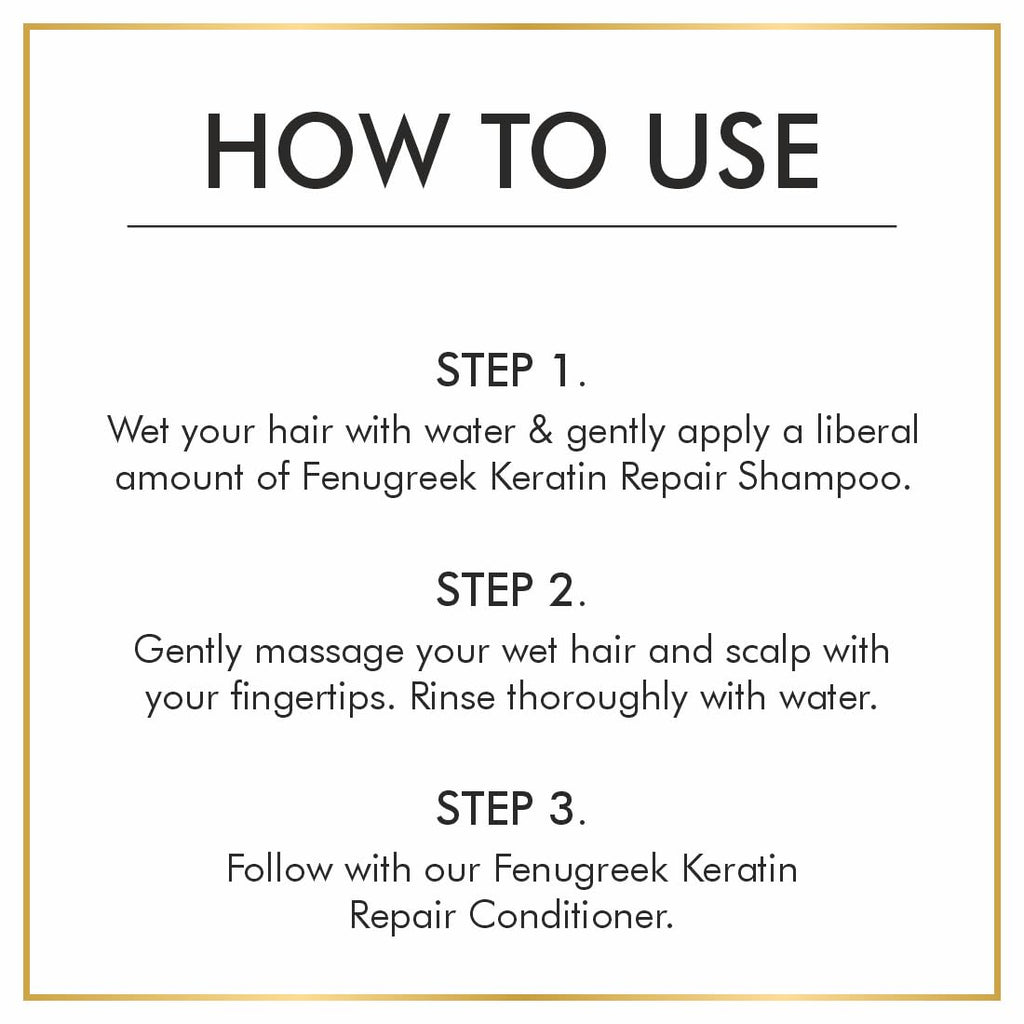 Nuerma Science Keratin Repair Fenugreek (Methi) Shampoo for Hair Fall & Dandruff Control | Grocsy