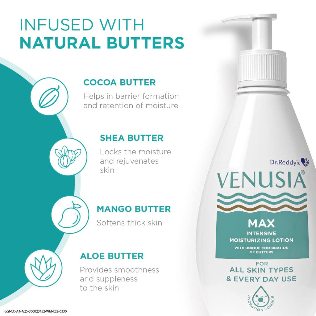 Dr. Reddy's Venusia Max Moisturiser Lotion | Grocsy