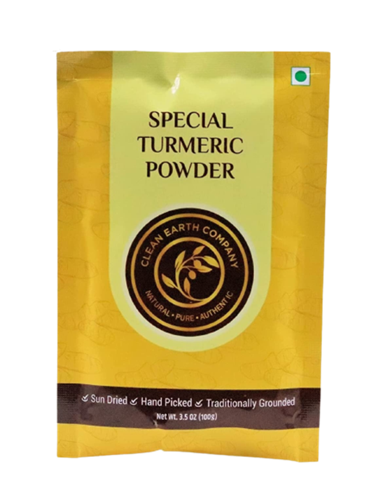 Clean Earth Lead Free Turmeric Powder | Grocsy