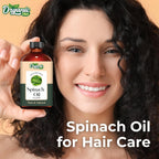 Organic Zing Spinach (Spinacia Oleracea) Oil | Pure & Natural Essential Oil for Aroma, Diffusers, Skincare & Haircare | Grocsy