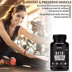Vokin Biotech Keto Booster Advanced Weight Loss Supplement,Natural Fat Burner | Grocsy