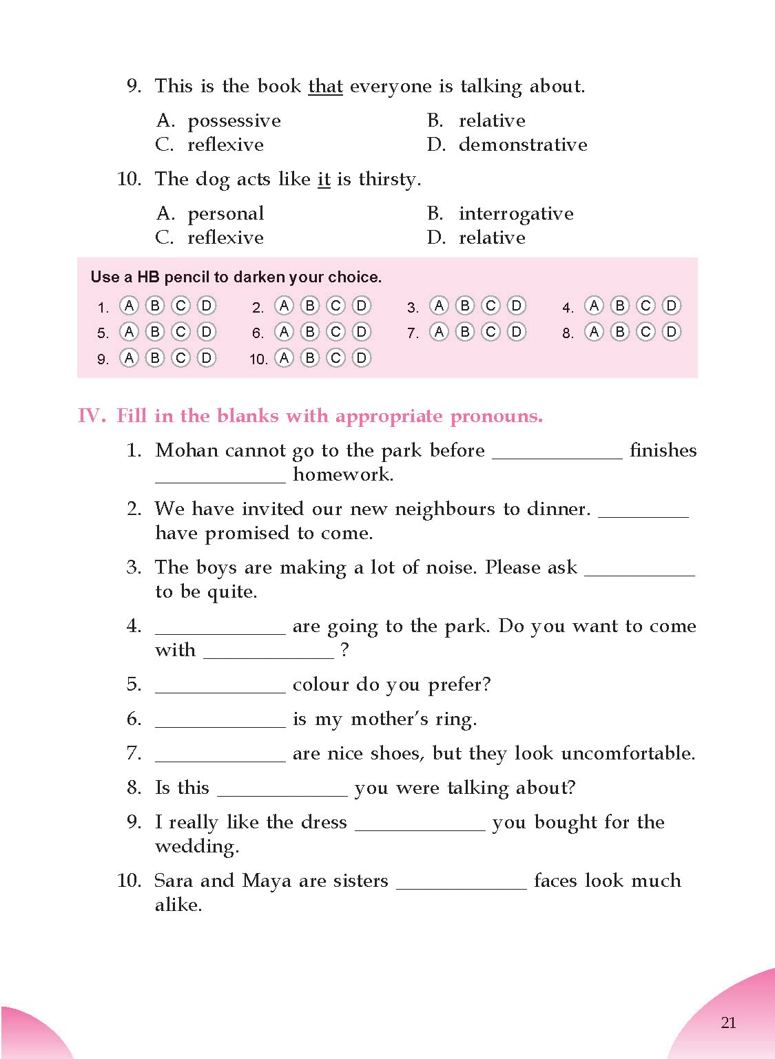 English Olympiad Challenger-5. | Grocsy