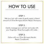 Nuerma Science Keratin Repair Natural Hairfall Control Olive Bhringraj Shampoo | Grocsy