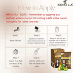 Kokila Unisex Hair Color Shampoo Enriched With Almond Oil In Just 5 Minute, Long | Grocsy