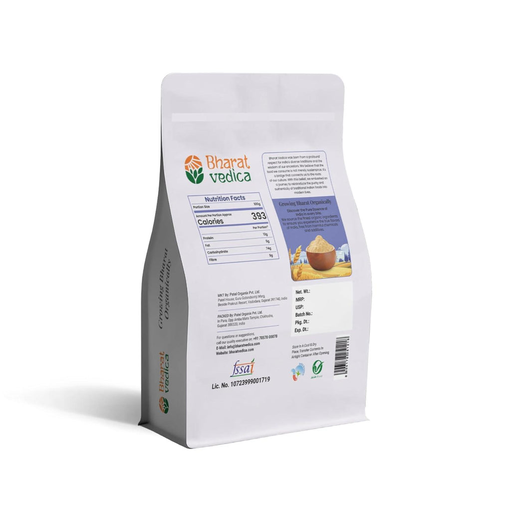 Bharat Vedica Organic Foxtail Millet Flour - Organic kangani ka Atta | Grocsy