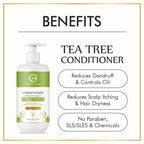 Nuerma Science Keratin Repair Tea Tree Hair Conditioner for Dandruff & Repair Damaged Hair | Grocsy