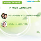 Mamaearth Vitamin C Face Wash For Skin Illumination | Grocsy