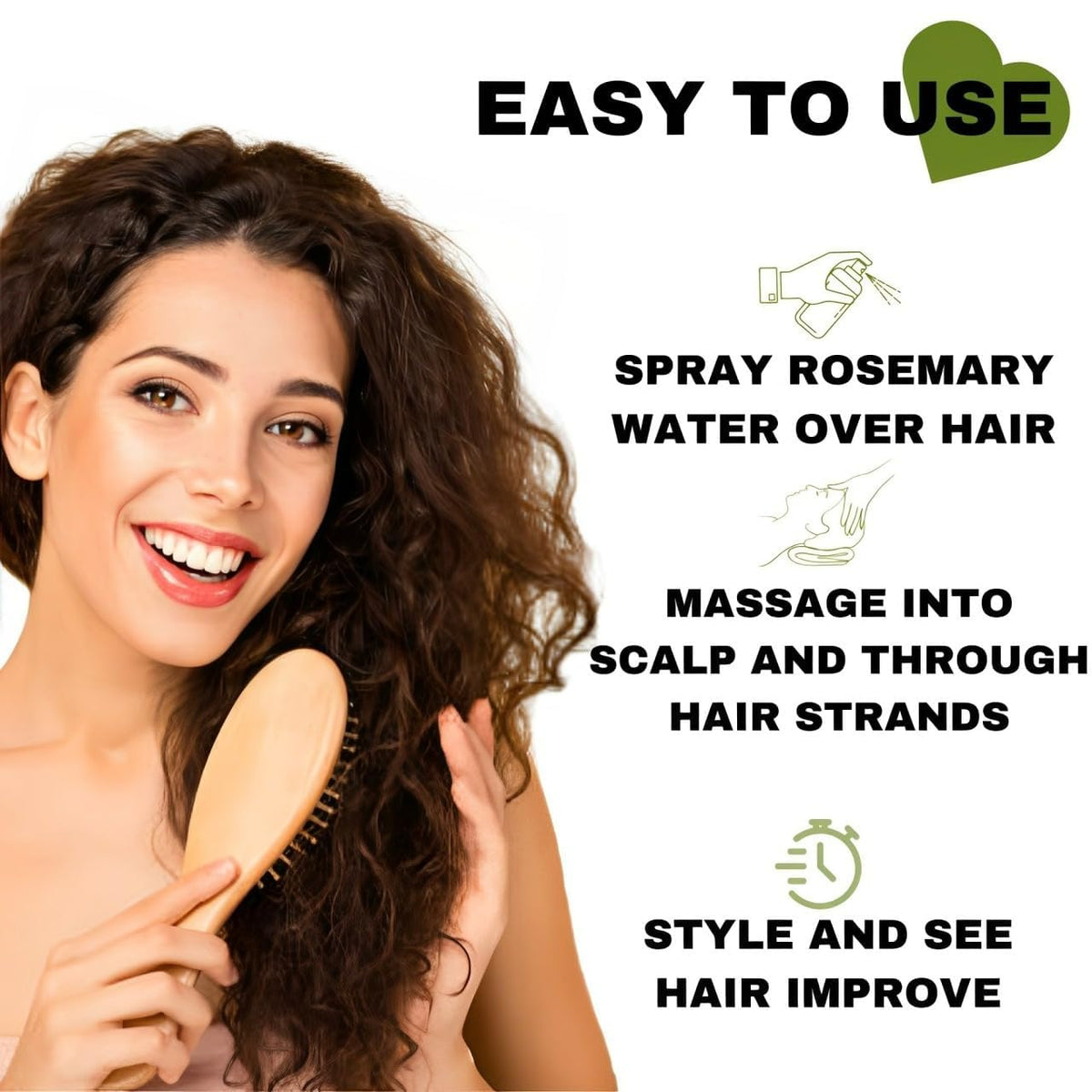 Samisha Rosemary Water Spray For Hair Growth & Thickness | Grocsy