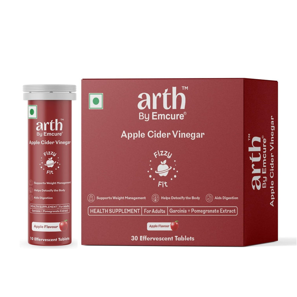 Arth Apple Cider Vinegar Effervescent Tablets | Grocsy