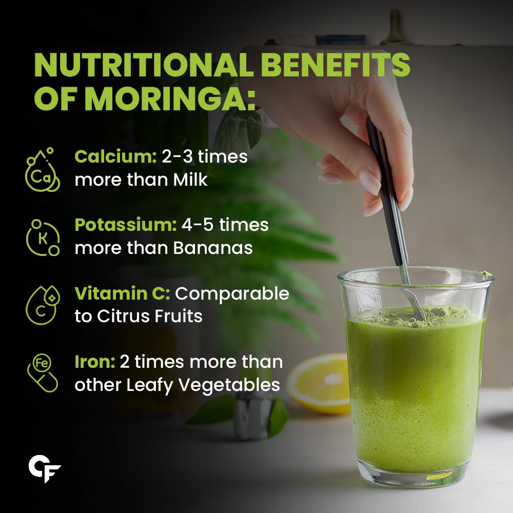 Carbamide Forte Organic Moringa Leaf Powder | Grocsy