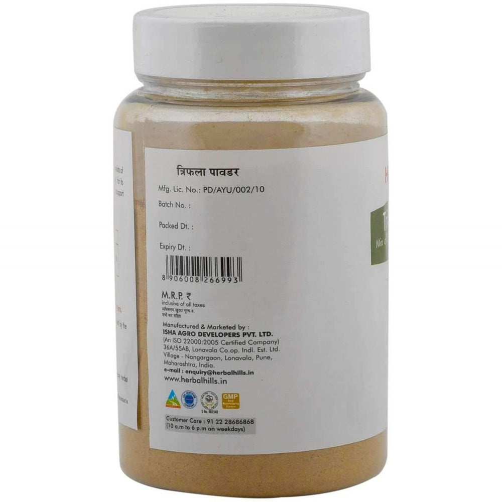 Herbal Hills Ayurveda Organic Triphala Powder | Grocsy