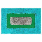 Cotton Blend Diana Door Mat/Bath Mat - Blue Color | Grocsy