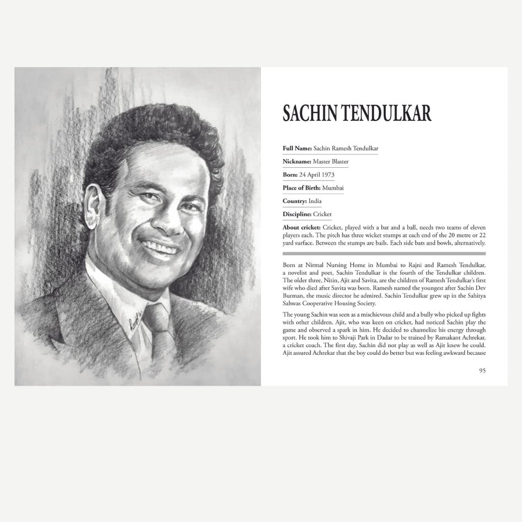 Inspiring Lives:Worlds Greatest Sportspersons : Biographies Of Inspirational Personalities For Kids | 124 Pages | Grocsy