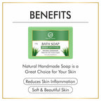 Nuerma Science Khus Vetiver Bath Soap | Makes skin soft, toned & supple | Grocsy