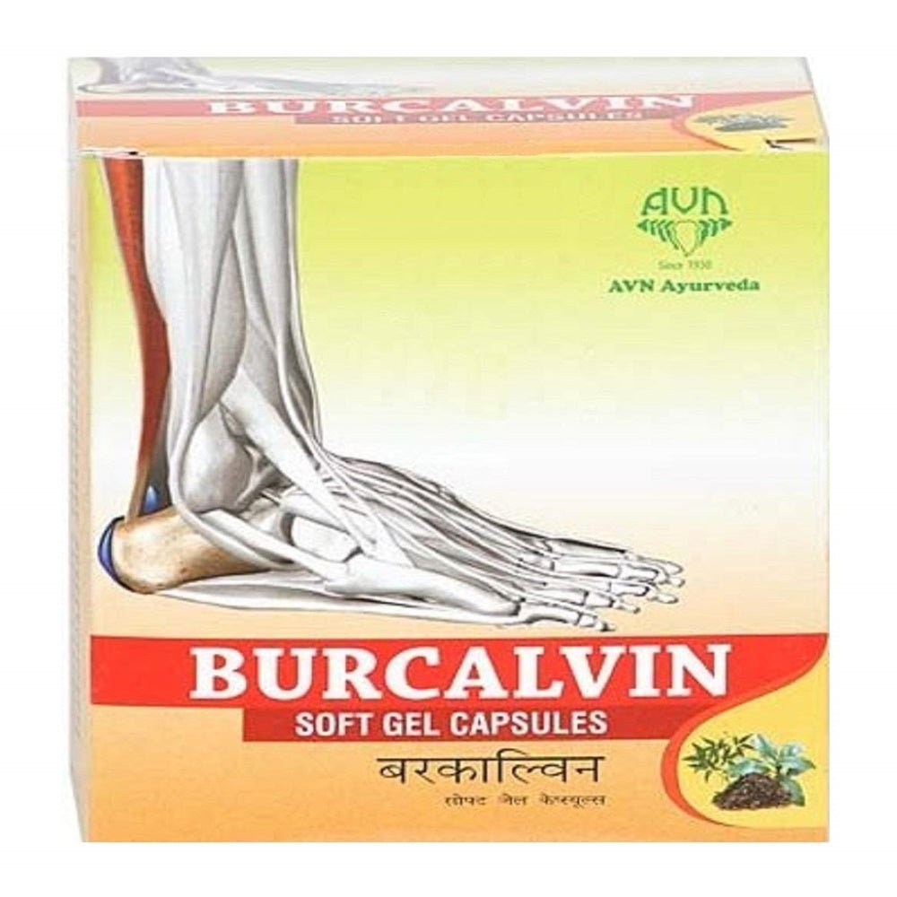 Avn Ayurveda Burcalvin Soft Gel Capsule | Grocsy