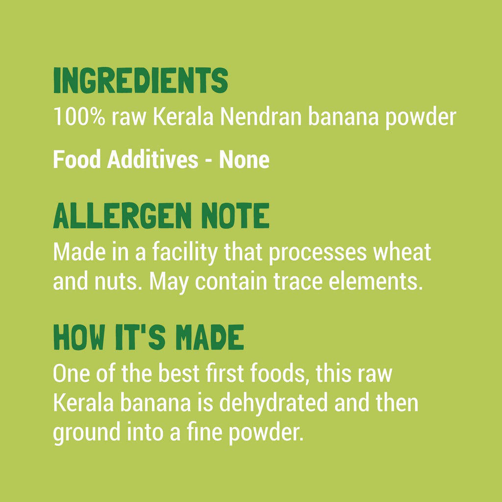 Slurrp Farm Raw Banana Powder Cereal from Kerala For Little Ones | Grocsy