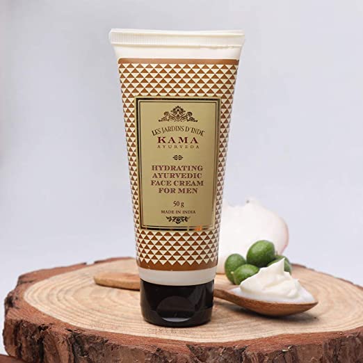 Kama Ayurveda Hydrating Ayurvedic Face Cream For Men 50gm | Grocsy
